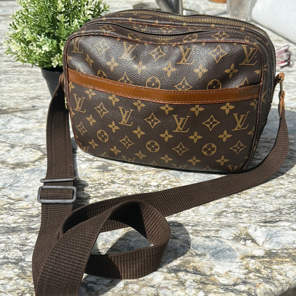 Louis Vuitton Brown Monogram Crossbody Bag